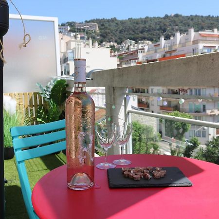 Charmant Studio Climatise Avec Terrasse Ensoleillee Nice Eksteriør bilde